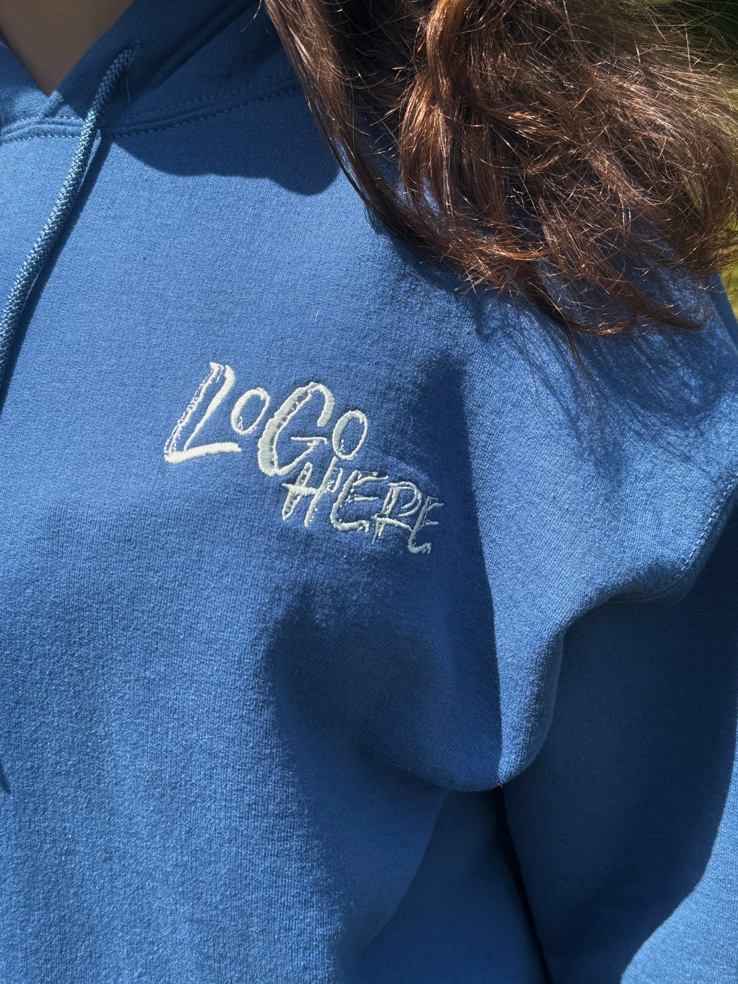 Indigo Blue Hoodie