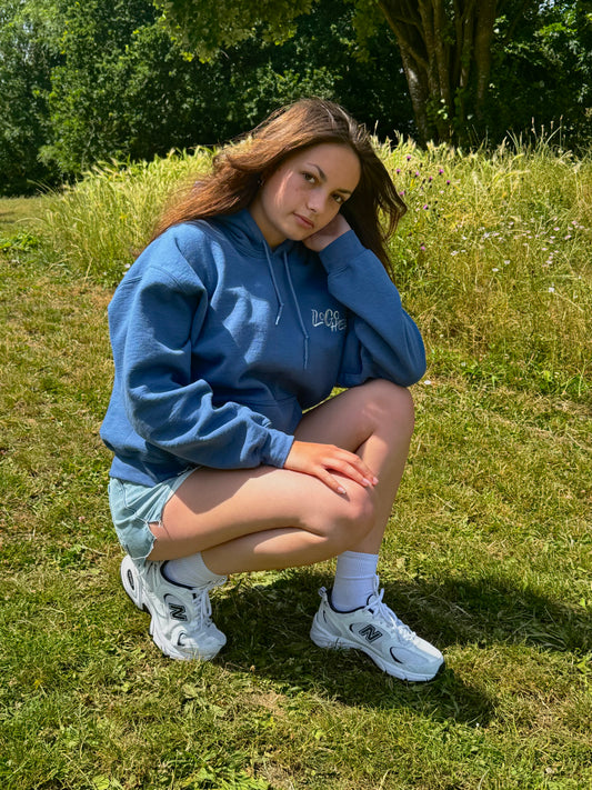Indigo Blue Hoodie